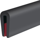Rubber Edge Trim U Channel Self Adhesive 10ft Black Epdm Seal 1 16  Car Door