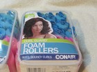2 Packs Of 20 Conair Foam Rollers   Soft  Bouncy Curls   40 Piece