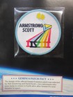 Official Nasa Space Patch 1966 Gemini 8 Armstrong Scott Willabee Ward W  Card