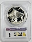 2001-p American Buffalo Silver Dollar Pcgs Proof-69 Dcam