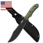 Dispatch13 5 bowie Knife Fixed Blade Knife Full Tang Nylon Sheath Hunting Knives