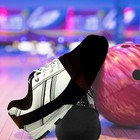 1 Pairs Covers Adjustable Bowling Shoe Slider Cotton Bowling Shoe Cover Black