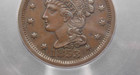1853 Braided Hair Large Cent  rpd  1c Icg Au53  101 About Uncirculated Ecc c Inc