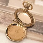 Uf5  Beautiful 6s 14k Gold 20y Filled Hunter Factory Engraved Pocket Watch Case