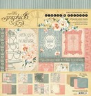 Graphic 45 4503173 Always   Forever Collection Pack 8x8