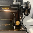 Vintage 1947 Singer Featherweight 221 Sewing Machine With Case Works