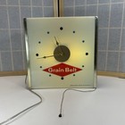 Vintage Grain Belt Beer Clock   Sign  New Battery Clock Movement   New Cord