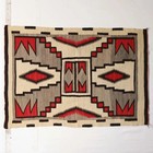 Southwestern Navajo Ganado Rug Handmade Antique Native American Wool Large Rugs