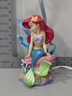 Vintage Sakura-sama s Little Mermaid Table Lamp Ariel Disney - No Shade - Read 
