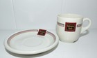Burlington Route  cb q Railroad  Aristocrat Demitasse Cup   Saucer 1937