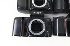 Lot Of Nikon Auto Focus Slr Cameras  Untested For Parts Repair  g792