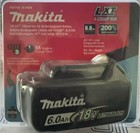 2 Pack New 6 0ah 18v Battery For Makita Lxt Bl1860b 18volt Tool Batteries