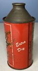 Vintage 1940 s Metz Jubilee Cone Top Steel Beer Can - Omaha  Nebraska