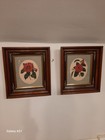 Exquiste Pair Of Period Victorian Floral Lithographs