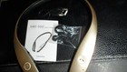 Lg Tone Infinium Hbs-900 Bluetooth Wireless Stereo Headset - Gold   Used Good Co