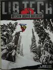 Lib Tech Snowboard Travis Rice 2 Sided Catalogue Promotional Poster Flawless