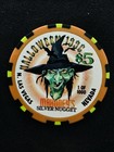 Rare  5 Mahoney   s Silver Nugget    halloween    1996 Ltd 1000 Casino Chip  Lv  Nv 
