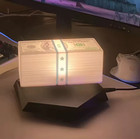 Magnetic Levitating Dollar Led Night Light Gta Money Floating Rotating Lamp Gift