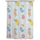  13 Piece Shower Curtain And Ring Set  72 w X 70 l  pack Of 13  Care Bears