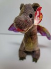 Ty Beanie Babies New Scorch The Dragon Mwmt Fabulous Fantasy Friend 10   25cm