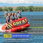 Tow Ropes Towable Tubes boat Tow Rope For Tubing floating Mat Tow Rope 1-2 Rider