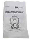 Scott 3m Safety Av-3000 Full Face Mask Sure Seal Respirator Large New