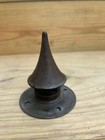 Pickelhaube spiked Helmet-original Grey Steel Wartime Spike W  Base-nice