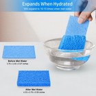 Mcyye 4pcs Compressed Kitchen Sponges For Household Use Zero Scratch Scrub Di   