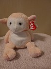 Ty Pluffies Shearly Lamb Plush Tylux Plush Soft Toy Nwt  Cream 2003 Original 