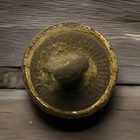 Dug Civil War Confederate Camp Found Basket Weave Type Cuff Button