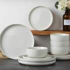 Richmount 12 Pieces Dinnerware Sets  Dishes Set For 4  Plates And Bowls -popular