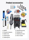 Jcd Soldering Iron Kit And Heat Gun Temperatrue Controlled Soldering Station