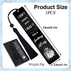 Smut Metal Bookmark Gift - Funny Bookmarks For Women Smutty Book Marks Black 