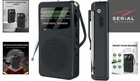 Pocket Am Fm Radio Auto-search Noaa Emergency Receiver Battery Operated Portable