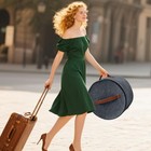 Round Hat Box  Stackable Felt Hat Boxes For Women Storage  Foldable Premium H