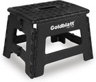 Goldblatt 8 5  Heavy-duty Folding Step Stool Lightweight Plastic Portable Stools