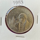 Mexico 1953  Silver  5 Pesos Hidalgo  Bicentennial  Ley  0 720  Condition  Au