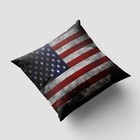 American Flag Pillow usa Themed Decor patriotic Pillow Cover fourth Of July Deco