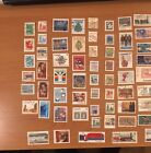 Stamps Canada Lot Of 75 Different Bet Sc705   Sc1059 Of 1970s 80s  See Detail 