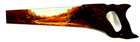 Vintage Rustic Country Art Hand Painted Scenery Country Farm Field Hand Saw Nice
