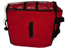 Official Papa John   s Pizza Insulated Thermal Large Red Delivery Hot Bag