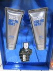 Diesel Only The Brave Men s Gift Set 1 7 Oz Edt  Shower Gel  After Shave Balm