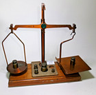 Vintage G p o  Weighing Scale With Weights Post Office