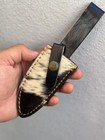 Handmade Leather Knife Sheath Fix Blade Knife Case Loop Sheath Original Cow Skin