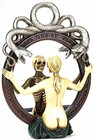 16  New  Alchemy Speculum Mirror Skeleton Serpent Gothic Fantasy Collectible 
