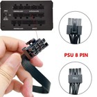 Pcie Cable For Corsair  65cm Male To Male 8 Pin To 6 2 Pin Gpu Power Cable Fo   
