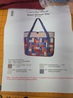 Fabric Quilt Bag Kit-beach Bummin Bag Connecting Threads With Fabric