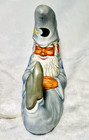 Vintage Enesco 1982 Faith Wick Merlin In The Moon Porcelain Night Light Figurine