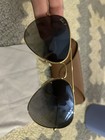 Ray-ban Men s Aviator Polarized Sunglasses Gold Metal Frame Blue Glass Lens Case