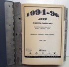1994 1995 1996 Jeep Dealer Parts Catalog Grand Cherokee Wrangler Yj Xj Zj Models